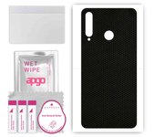 apgo Protective Skin Sticker for the back compatible with Honor 20i, Wrap Film, Foil, Vinyl - Pattern Matrix