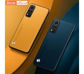 Funda protectora de silicona mate para Vivo Y53S 5G Y51A, funda de piel sintética de lujo para Vivo Y31 Y51 Y51S Y53S 4G, carcasa trasera For Vivo Y31 2021 negro