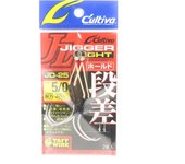 Owner JD-25 Jigger Light Hold Ganchos de asistencia gemelos tamaño 5/0 (8948)