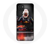 Funda para Samsung Galaxy A03 Fórmula 1 Max Verstappen, piloto de F1, Red Bull RB15