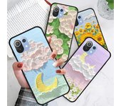 Funda blanda a prueba de golpes con diseño de flores y dibujos animados para niñas y niños, bonita funda de silicona TPU suave para teléfono Xiaomi Redmi Xiaomi Poco X6 5G