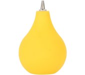 Limpiador de polvo de goma con bomba de soplador de aire para filtro de lente de cámara digital, limpieza de relojes (Amarillo)
