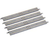 TOMIX N Gauge Straight PC Rail F Juego de 4 1011 Suministros para modelismo ferroviario S140-PC