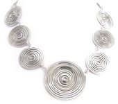 Les Trésors De Lily [J7947] - Collar 'Coreografía' de plata plata