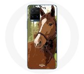 Coque pour Vivo Y21s 2021 / Y21 2021 Quarter Horse Marron Race de cheval