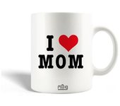 Mug en céramique I love mom