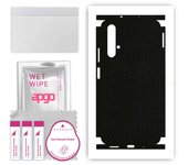 apgo Protective Skin Sticker for the back+sides compatible with Honor 20, Full Wrap Film, Foil, Vinyl - Pattern Matrix