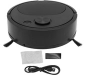 Robot aspirador multifuncional con carga USB, mini robot barredor inteligente para suelos de madera.