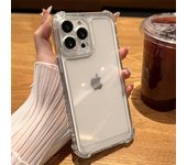 Funda transparente de lujo a prueba de golpes para iPhone 15 14 13 12 11 Pro Max X Xs XR Max 7 8 Plus, funda protectora For iPhone 15