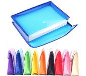 Carpeta de archivos A4, carpeta de almacenamiento de papelería, carpeta organizadora de archivos a prueba de agua, bolsa de PVC, portafolios, almacenamiento de papel, organizadores de oficina