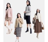 Chaqueta de plumón de otoño e invierno para mujer, chaqueta de plumón corta, abrigo interior fino, chaqueta informal M