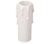 vela mediana para portalamparas e14 blanco solera 854