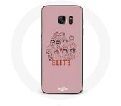 Coque pour Samsung Galaxy S6 Edge Elite Saison 5 Affiche personnages Fanart Logo