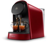 PHILIPS L'Or Barista LM8012/51 cafetera espresso doble cápsula - Roja + 9 cápsulas