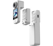 SJCAM C300 4K 30FPS Mini cámara de acción 5G/2.4G WiFi Cámara deportiva Pantallas de control táctil dual 154 grados blanco