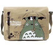 Lindo mi vecino Totoro bolso de lona Messenger Anime Cosplay bolsa