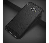 Para Samsung Galaxy A5 2017 funda A520 fibra de carbono suave TPU funda de silicona resistente a golpes para Samsung A5 2017 funda A520 negro