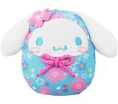 Imán Sakura Daruma de personajes de Sanrio de Nakajima Corporation Cinnamoroll 205438-24 (alto 5,5 x ancho 7 x profundidad 2,5 cm)