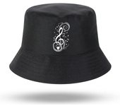 Nota Musical estampado gráfico hombres mujeres Casual sombrero de cubo al aire libre protector solar playa sombrero sol senderismo gorra de pesca 55-60cm