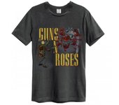 Camiseta unisex amplificada para adultos Appetite Attack Guns N Roses XL carbón