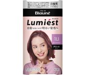 Tinte para el cabello Blaune Lumiest de KAO, color lila dulce 1LI, 108 g (Cuasi droga) Crema colorante para cabellos grises Lea atentamente el manual de instrucciones