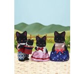 [Sylvanian] 5530-Familia de gatos de medianoche