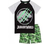 Conjunto de pijama con pantalones cortos de camuflaje para niños de Jurassic World 4-5 Years