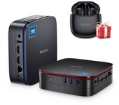 Mini PC Intel N150 Primera Mini PC Blackview última 12va generación Intel N150 16GB DDR4 RAM 512GB 4 hilos 7nm frecuencia máxima Windows11 4K HD dual negro