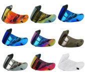 Helmet Visor Face Shield Street Motorcycle Helmet Accessories For HJC CL-16 CL-17 CS-15 CS-R1 CS-R2 CS-15 marrón
