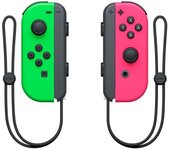 Par de controladores Joy-Con verde neón y; Rosa Neón para Nintendo Switch