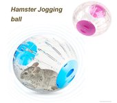 Jaula para correr, pelota para correr, para roedores, ratones, hámsters, jerbos y ratas azul