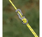 10 piezas de cuerda ajustable para tienda de campaña, hebilla tipo S, tensores, kit de fijación, accesorios de seguridad para tiendas de campaña al aire libre.