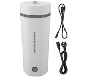 Hervidor eléctrico de viaje, Mini hervidor de té eléctrico calentado automáticamente portátil para coche EU Plug 220V