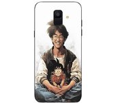 Coque maniacase pour Samsung Galaxy A8 2018 Akira Toriyama Goku enfant