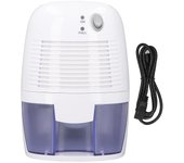 Mini deshumidificador USB de 500 ml, altamente eficaz, control inteligente, silencioso, elimina la humedad del armario.