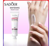 Crema de manos blanqueadora SADOER Nicotinamida Arbutina Crema de manos Otoño e Invierno Hand cream 30g
