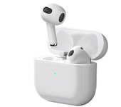 YurKem TWS Pro 4 Gaming auriculares inalámbricos Bluetooth 5,0 posicionamiento GPS auriculares internos cambio de nombre auriculares auriculares de carga inalámbrica blanco