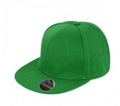 Result Gorra unisex Core Bronx Original Flat Peak Snapback Color sólido One Size azul marino