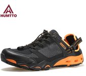 HUMTTO Verano Zapatos de senderismo transpirables Hombres Zapatillas de agua de playa antideslizantes 44 beige