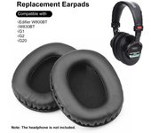 Almohadillas de repuesto para auriculares, 1 par, Compatible con Edifier W800BT W830BT G1 G2 negro