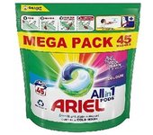 Cápsulas de detergente Ariel Professional Color Protect - 45 unidades
