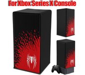 Funda protectora horizontal y vertical para Xbox Series X, antiarañazos y antipolvo. negro
