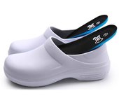 Zapatos para Chef para hombre, zapatos de cocina antideslizantes de verano, cómodos zuecos para jardín, sandalias impermeables de talla grande, sandalias de playa con plataforma 36