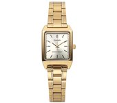 Reloj analógico cuadrado de metal para mujer CaSio Ltp V007g 9eudf Ltp V007g 9e para estudiantes LTP-V007G-9EUDF