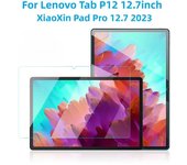 Protector de pantalla templado HD para LENOVO TAB P12 12,7 pulgadas Película protectora de vidrio para LENOVO XiaoXin Pad Pro 12,7 TB371FC 1PC P12 2023 12.7in transparente