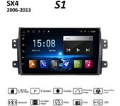 Para Suzuki SX4 2006-2013 Fiat Sedici 2005-2014 Android auto Radio Multimedia reproductor de vídeo navegación 2din Audio estéreo 1 + 16GB