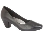 Zapato de salón de piel sintética para mujer/señora Boulevard (tacón de 45 mm) 6 UK negro