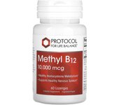 Protocolo para el equilibrio vital, metil B-12, 10 000 mcg, 60 gotas