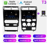 Radio con Android Auto y Carplay para Ford Mondeo 3 2004-2007, reproductor multimedia, unidad principal, estéreo, navegación GPS, Bluetooth, WIFI, 2+32 GB 1+16GB,B