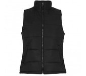 2786 Chaqueta tipo chaleco/chaleco acolchado para mujer/señora S azul oscuro